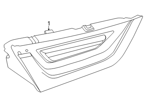 2023 Infiniti QX55 Backup Lamps Diagram