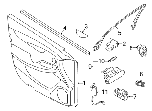 2022 Infiniti QX55 Switches Diagram 2