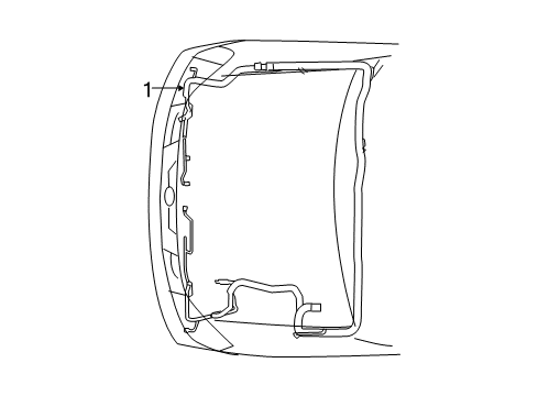 Harness Assy-Engine Room Diagram for 24012-EA004