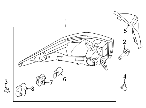 2020 Infiniti QX60 Bulbs Diagram 4