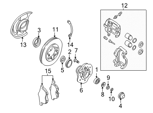 Plate-BAFFLE Diagram for 41160-3S500