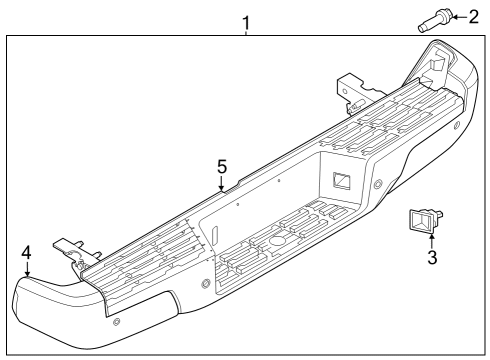 BOLT-FLG, HEX PP TYPE 2  9T M14 Diagram for 081B7-4301A