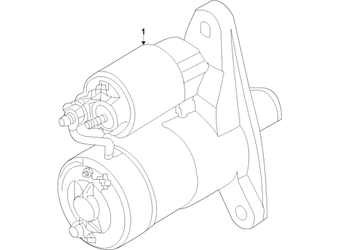 2023 Infiniti QX80 Starter Diagram 2