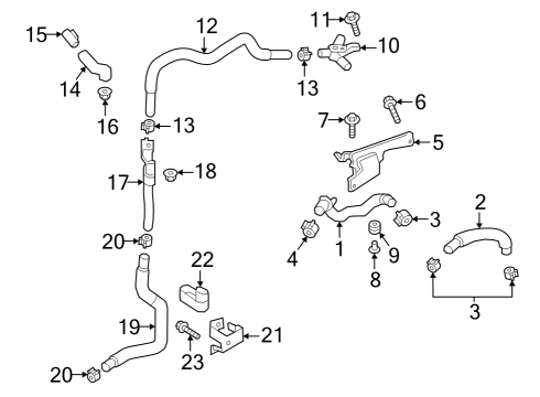 2021 Infiniti Q50 Intercooler Diagram 4