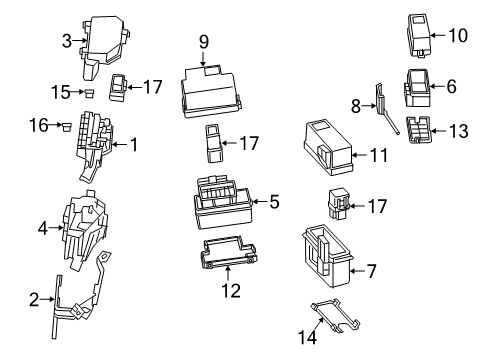 2022 Infiniti Q60 Fuse & Relay Diagram 1