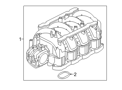 2024 Infiniti QX80 Intake Manifold Diagram