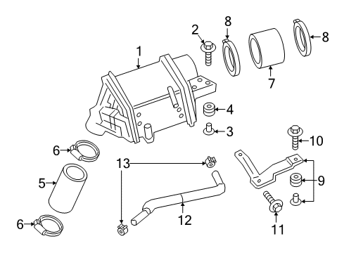 2021 Infiniti Q50 Intercooler Diagram 3