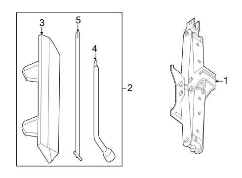 2022 Infiniti QX60 Jack & Components Diagram