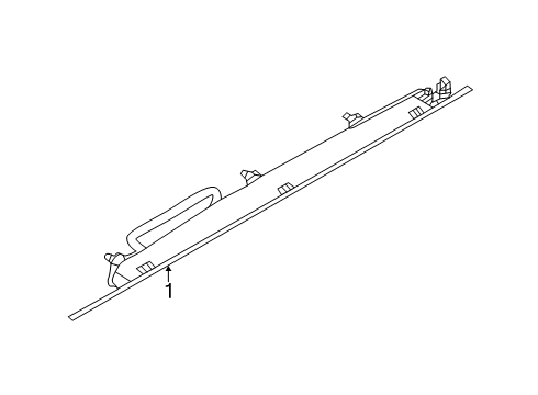 2020 Infiniti QX50 High Mount Lamps Diagram
