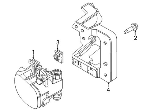 Bolt Diagram for 01125-A6101