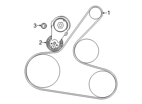 BELT-FAN Diagram for 11720-6CA0B