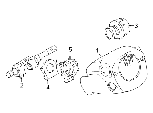 2020 Infiniti QX80 Switches Diagram 3