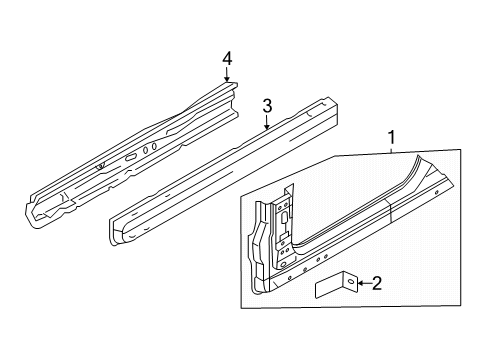 2022 Infiniti Q60 Rocker Panel Diagram