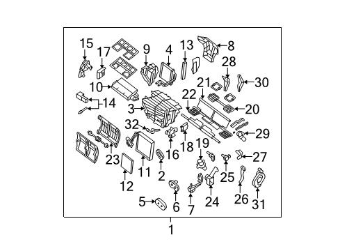 Link Assy-Side Diagram for 27155-JA00A