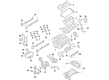 Diagram for Infiniti Crankshaft - 12200-9FV0A
