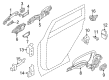 Diagram for Infiniti QX80 Door Check - 82431-1LA9D