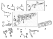 Diagram for Infiniti Exhaust Heat Shield - 14450-5CA1A
