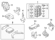 Diagram for 2020 Infiniti QX80 Fuse Box - 24350-6JE0A