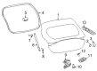 Diagram for Infiniti QX30 Weather Strip - 90830-5DA1A
