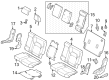 Diagram for Infiniti QX60 Armrest - 88750-6SA0B
