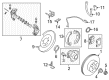 Diagram for Infiniti Brake Pad Set - D4M60-JL00A