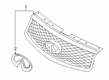 Diagram for Infiniti QX50 Grille - 62310-9CN0A