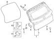 Diagram for Infiniti QX60 Door Hinge - 90401-6SA0A