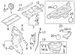 Diagram for Infiniti QX55 Timing Cover - 132B1-5NA2A