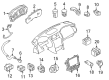 Diagram for 2020 Infiniti QX80 Instrument Cluster - 24820-6JE0A