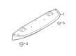 Diagram for 2024 Infiniti QX80 Spoiler - 96030-6JL6A