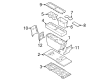 Diagram for Infiniti QX60 Cup Holder - 96965-6SA0A