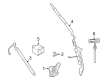 Diagram for Infiniti Tailgate Lock - 90500-6RR1A