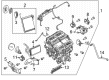 Diagram for Infiniti QX60 Blend Door Actuator - 27731-6RF0A