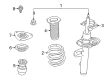 Diagram for Infiniti Strut Bearing - 54325-6RA0A