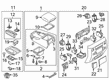 Diagram for Infiniti QX80 Cup Holder - F8430-1A66A