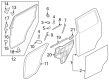 Diagram for Infiniti QX80 Weather Strip - 82830-1LA1A