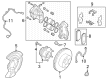 Diagram for Infiniti QX60 Brake Caliper - 41001-6TA0A