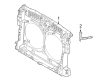Diagram for Infiniti Radiator Support - 62500-6TA0A