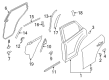Diagram for Infiniti QX50 Body Mount Hole Plug - H0895-R8000