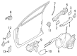 Diagram for Infiniti QX60 Window Motor - 80750-6SA0A