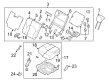 Diagram for 2022 Infiniti QX80 Seat Cover - 89620-6JB1E