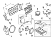 Diagram for 2023 Infiniti QX60 Car Speakers - 28154-1BP0A