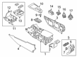 Diagram for Infiniti QX50 Shift Indicator - 96944-5NA0A