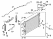 Diagram for Infiniti Coolant Reservoir Hose - 21742-5NA0A