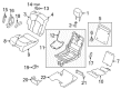Diagram for Infiniti QX80 Seat Cushion - 88311-6JS8A