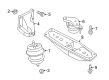 Diagram for 2022 Infiniti Q60 Engine Mount Bracket - 11232-4HK0B