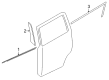 Diagram for Infiniti QX80 Door Moldings - 82820-1LA1D
