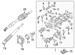 Diagram for 2021 Infiniti QX80 Steering Shaft - 48822-5ZP0B