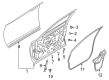 Diagram for Infiniti QX55 Weather Strip - 80830-5VG0A