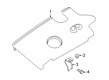 Diagram for Infiniti QX55 Engine Cover - 14041-5NA2A